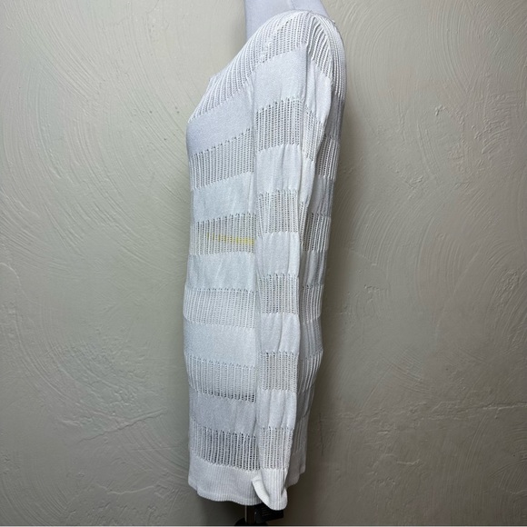 A/X Armani Exchange Open Knit CoverUp Sweater Medium NWT! - Picture 5 of 7